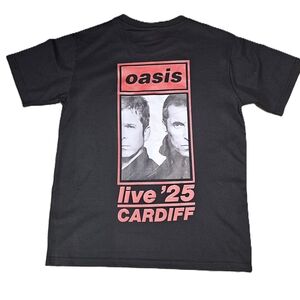 Oasis Men's Small Black T-Shirt